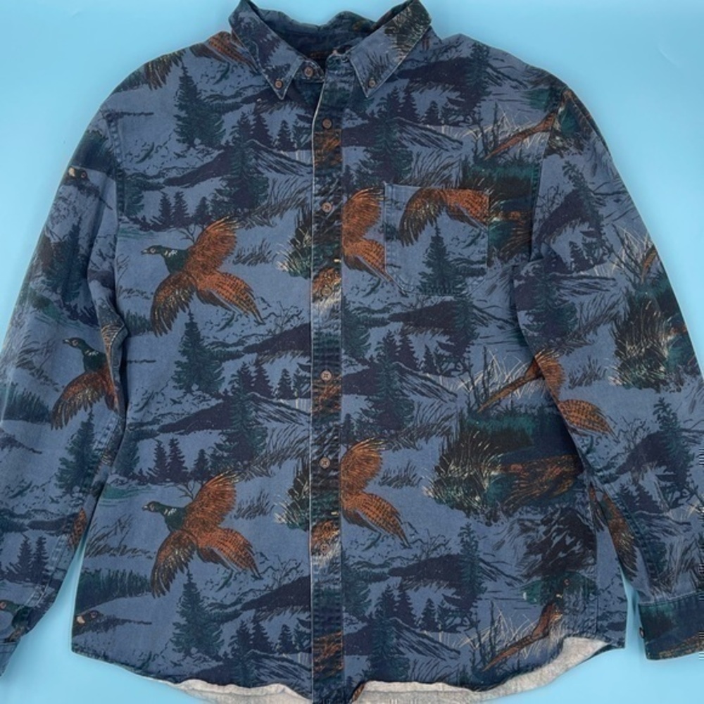 VTG Croft Barrow Wilderness Button-Down Shirt